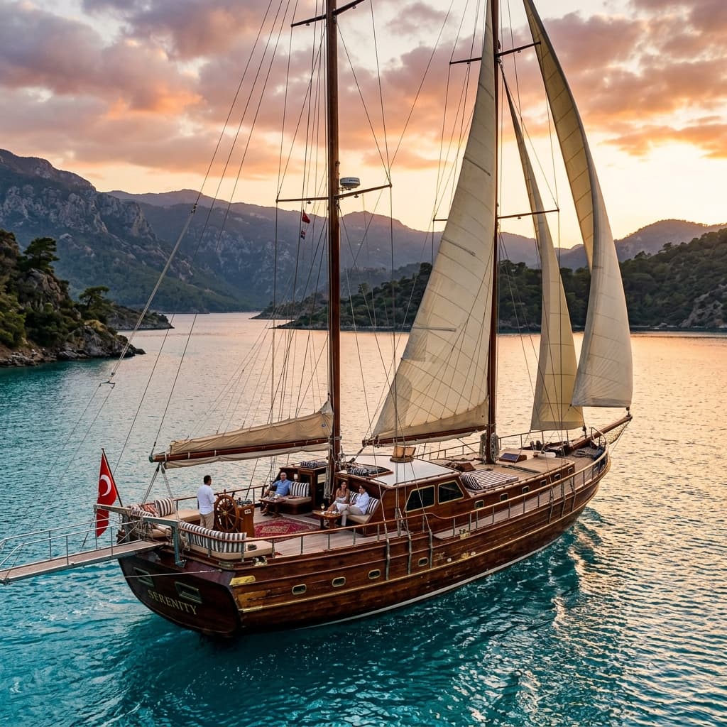 Turk Yacht Heritage - Classic Wooden Gulet