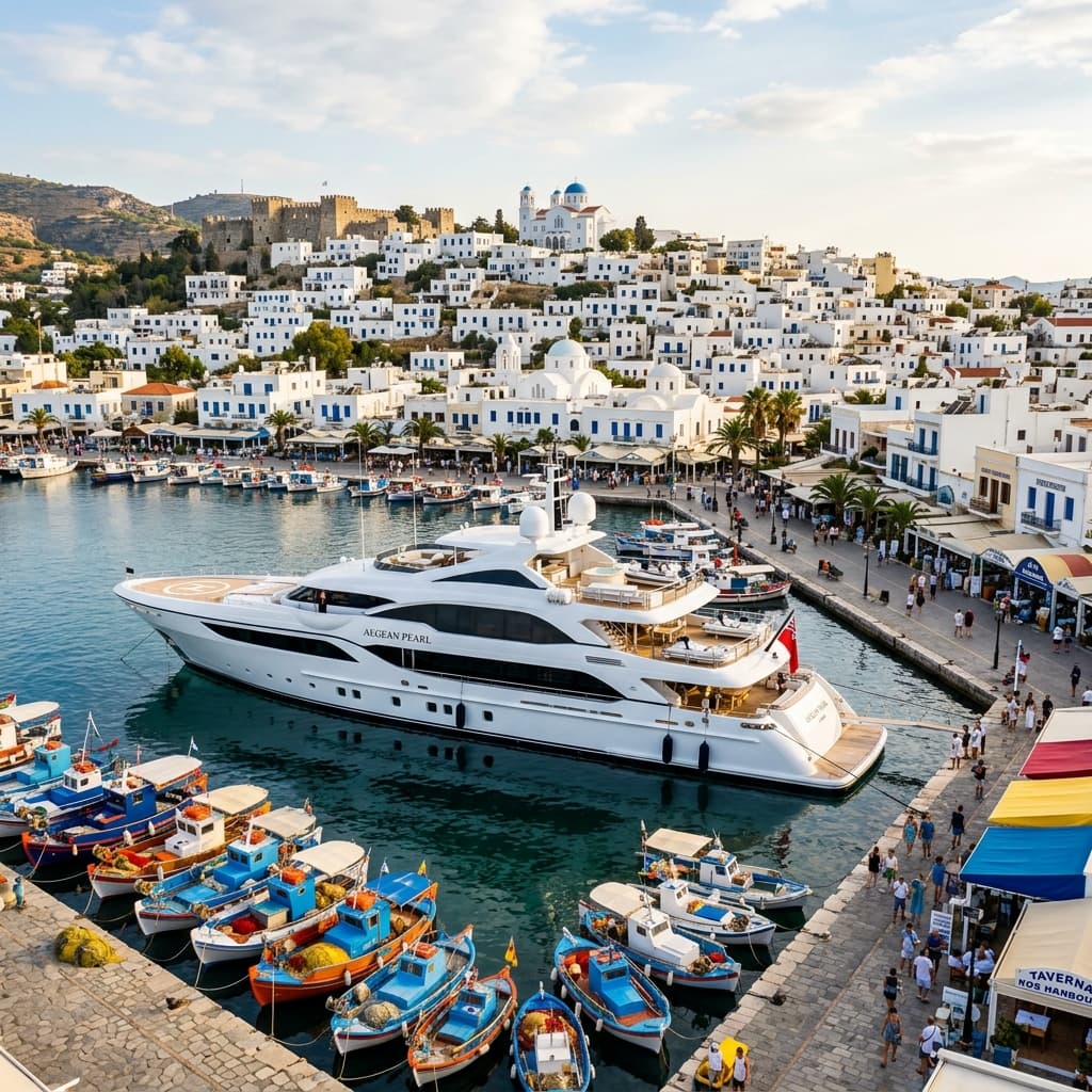 Bodrum – Yunan Adaları (Kuzey Onikiadalar) Gulet Charter Rotası