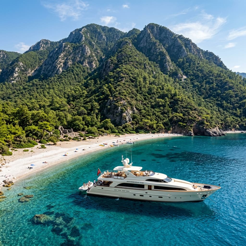 Fethiye – Olympos – Fethiye Gulet Charter Rotası